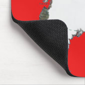 グリーンランドマップマウスパッド マウスパッド (コーナー)