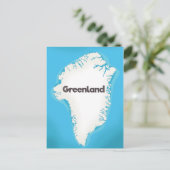 グリーンランドマップ ポストカード (スタンド正面)