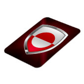 グリーンランドメトタリックの紋章 マグネット (左側)