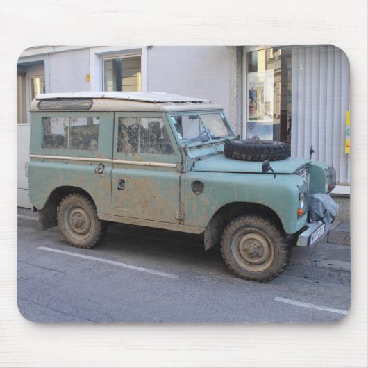 グリーンランドローバー マウスパッド (正面)