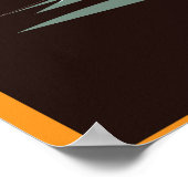 グリーンランドヴィンテージ旅行ポスター ポスター (角)