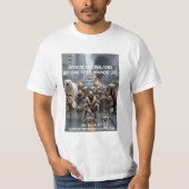 グリーンランド侵略のTシャツ Tシャツ (正面)
