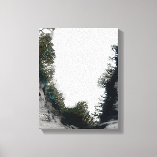 グリーンランド南部 キャンバスプリント (正面)