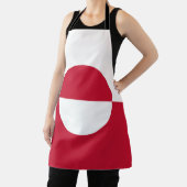 グリーンランド国旗 エプロン (インサイチュ)