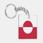 グリーンランド国旗 キーホルダー (正面左)