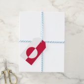 グリーンランド国旗 ギフトタグ (より糸つき)