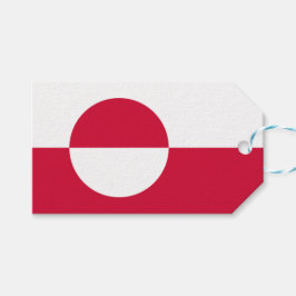 グリーンランド国旗 ギフトタグ