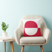 グリーンランド国旗 クッション (椅子)