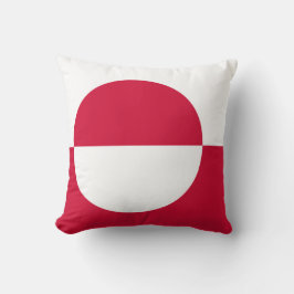 グリーンランド国旗 クッション