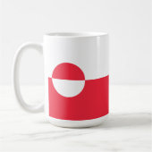 グリーンランド国旗 コーヒーマグカップ (左)
