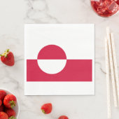 グリーンランド国旗 スタンダードランチョンナプキン (インサイチュ)