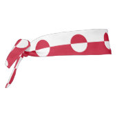 グリーンランド国旗 タイヘッドバンド (回転270)