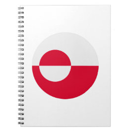 グリーンランド国旗 ノートブック