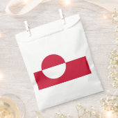 グリーンランド国旗 フェイバーバッグ (クリップ留めされた状態)