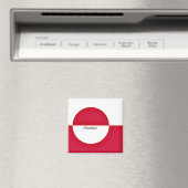 グリーンランド国旗 マグネット (インサイチュ (食洗機))