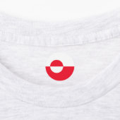 グリーンランド国旗 ラベル (貼付)