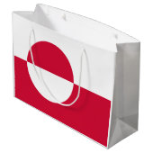 グリーンランド国旗 ラージペーパーバッグ (裏面アングル)