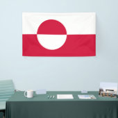 グリーンランド国旗 横断幕 (トレードショー)