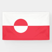 グリーンランド国旗 横断幕 (横)