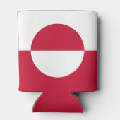 グリーンランド国旗 缶クーラー (裏面)