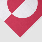 グリーンランド国旗 薄葉紙 (詳細)