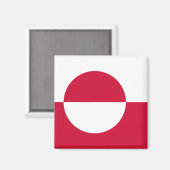 グリーンランド国旗GL マグネット (正面/裏面)