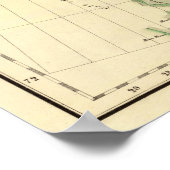 グリーンランド地図 ポスター (角)