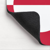 グリーンランド州旗のあるマウスパッド マウスパッド (コーナー)