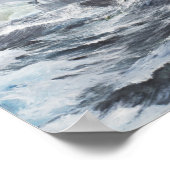 グリーンランド沖のビスマルク1900時間5月23日 ポスター (角)