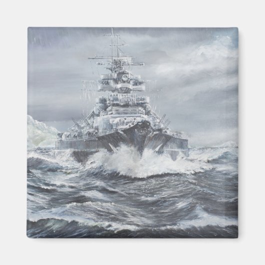 グリーンランド沖のビスマルク1900時間5月23日 マグネット (正面)