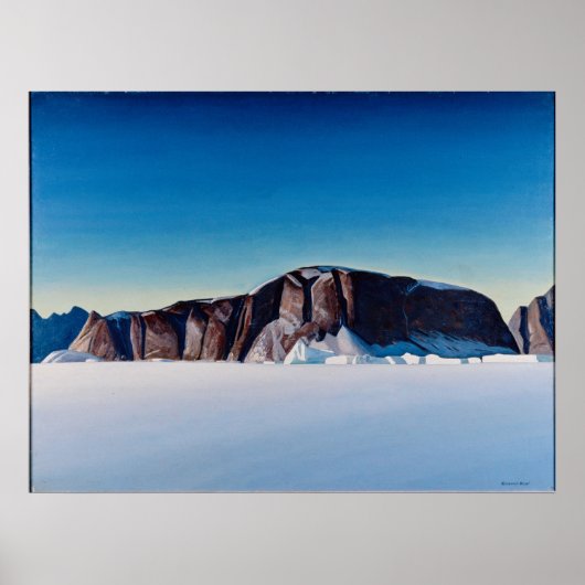 グリーンランド海岸 ポスター (正面)