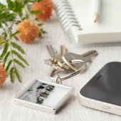 グリーンランド西海岸沿いのまろやかな池 キーホルダー (側面)