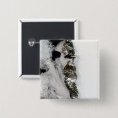 グリーンランド西海岸沿いのまろやかな池 缶バッジ (正面&裏面)