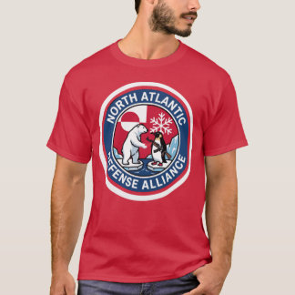グリーンランド防衛戦線 北大西洋防衛同盟 Tシャツ
