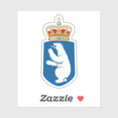 グリーンランド高等弁務官の紋章 シール (シート)