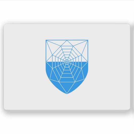 グリーンランド・アシアート国旗（エグデズミンデ） シール (正面)