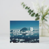 グリーンランド・ウィンター・アイスバーグ ポストカード (スタンド正面)