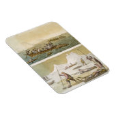 グリーンランド:クジラの魚釣りとシールの狩り、'L マグネット (右側)