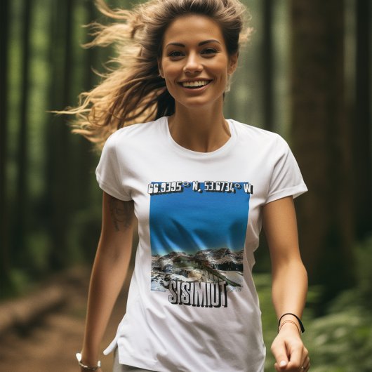 グリーンランド・シシミツ北極旅行先 Tシャツ