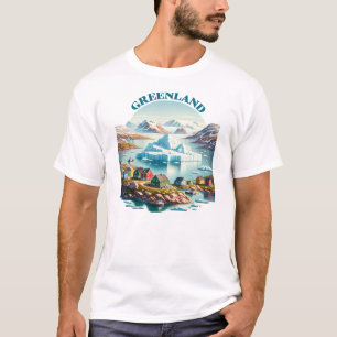 グリーンランド・フィヨルド Tシャツ