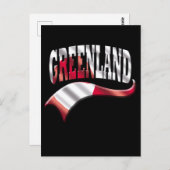 グリーンランド ポストカード (正面/裏面)