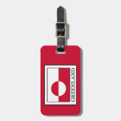 グリーンランド ラゲッジタグ (正面縦)