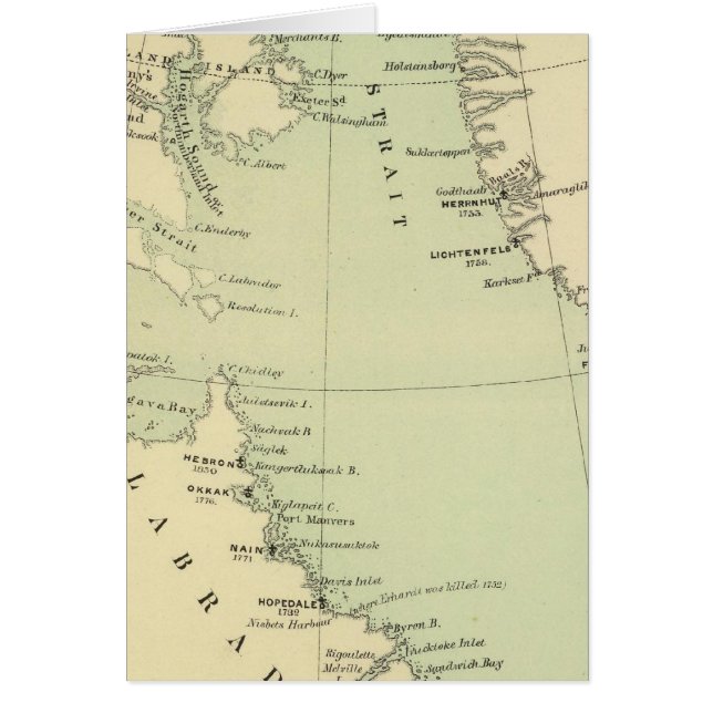 グリーンランド、ラブラドール (正面)