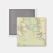 グリーンランド、ラブラドール マグネット (正面/裏面)