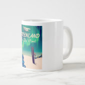 グリーンランド「飛行機で行こう！」 ジャンボコーヒーマグカップ (正面右)