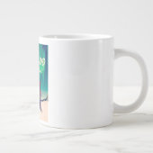 グリーンランド「飛行機で行こう！」 ジャンボコーヒーマグカップ (右)