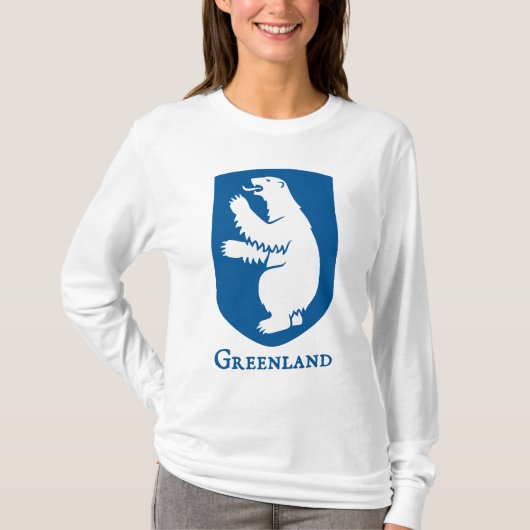 グリーンランド(Grønland) Tシャツ (正面)