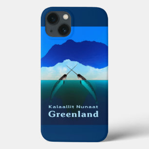 グリーンランド – Narwhal iPhone 13ケース
