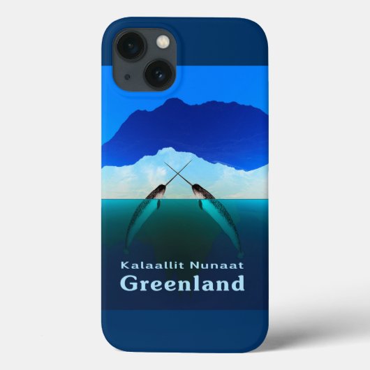 グリーンランド – Narwhal Case-Mate iPhoneケース (裏面)