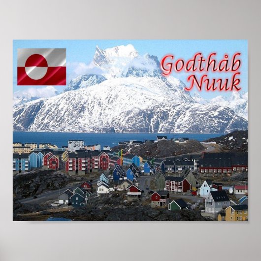 グリーンランド – Nuuk City - ポスター (正面)